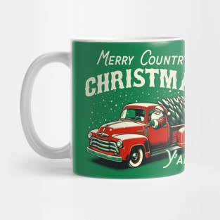 Merry Country Christmas Y'all! Mug